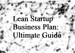 lean startup business plan