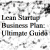 lean startup business plan